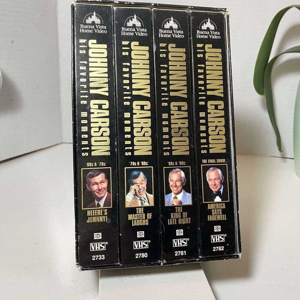 The Johnny Carson Collection Set (VHS 4 tapes)